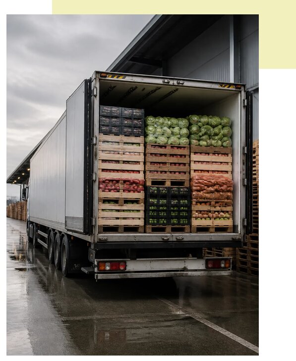 Перевозка плодоовощной продукции в Вольск по цене от 5064 р. | Агросервис-Вль